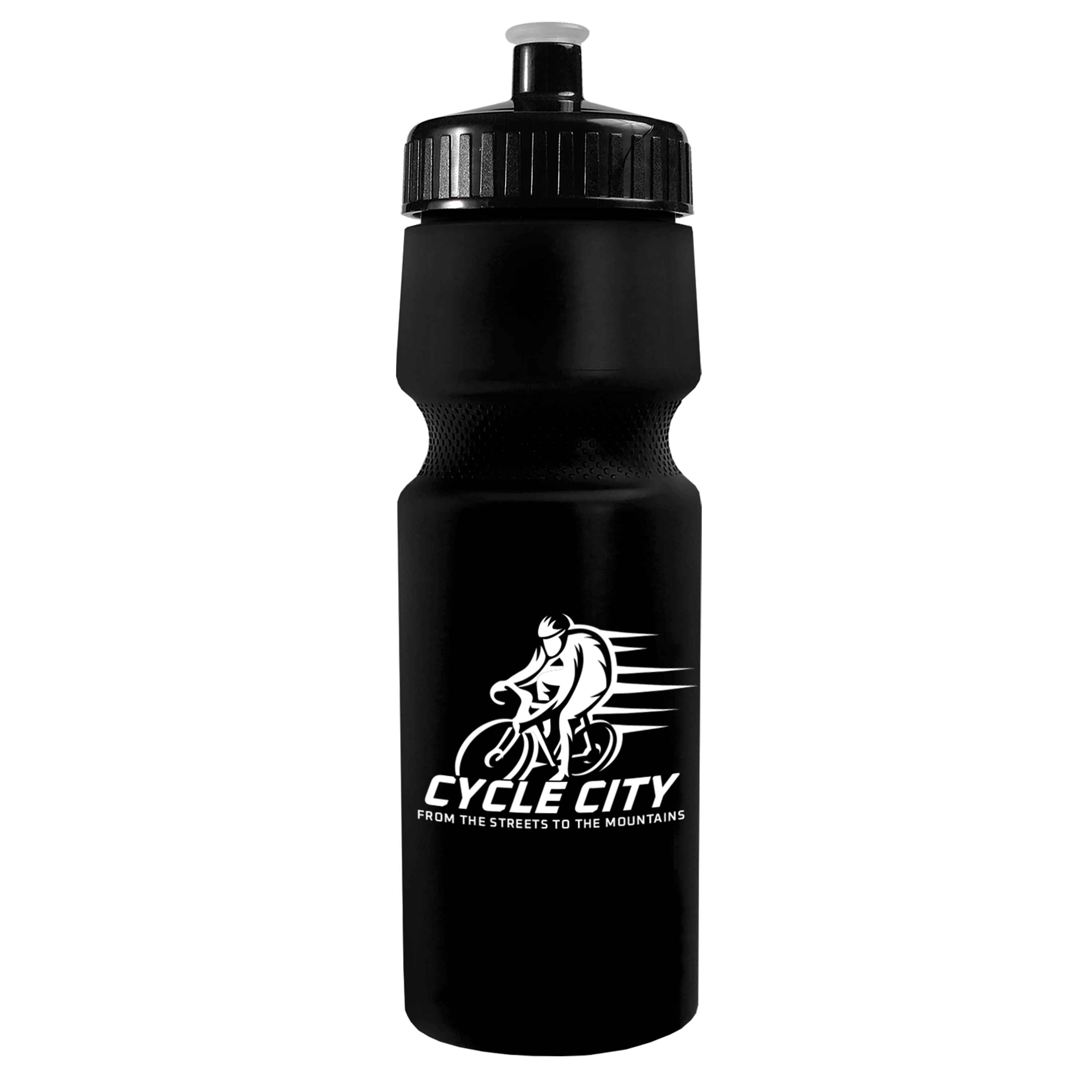 Tour Recycled Bike Bottle with Push-Pull Lid - 24 oz